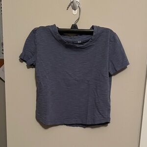 XS(4-5), NWOT, GAP Cropped Short Sleeve Crewneck Tee